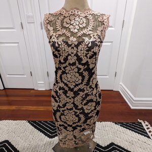 Tadashi Shoji Knee Length Semi-Formal Gown Size 2